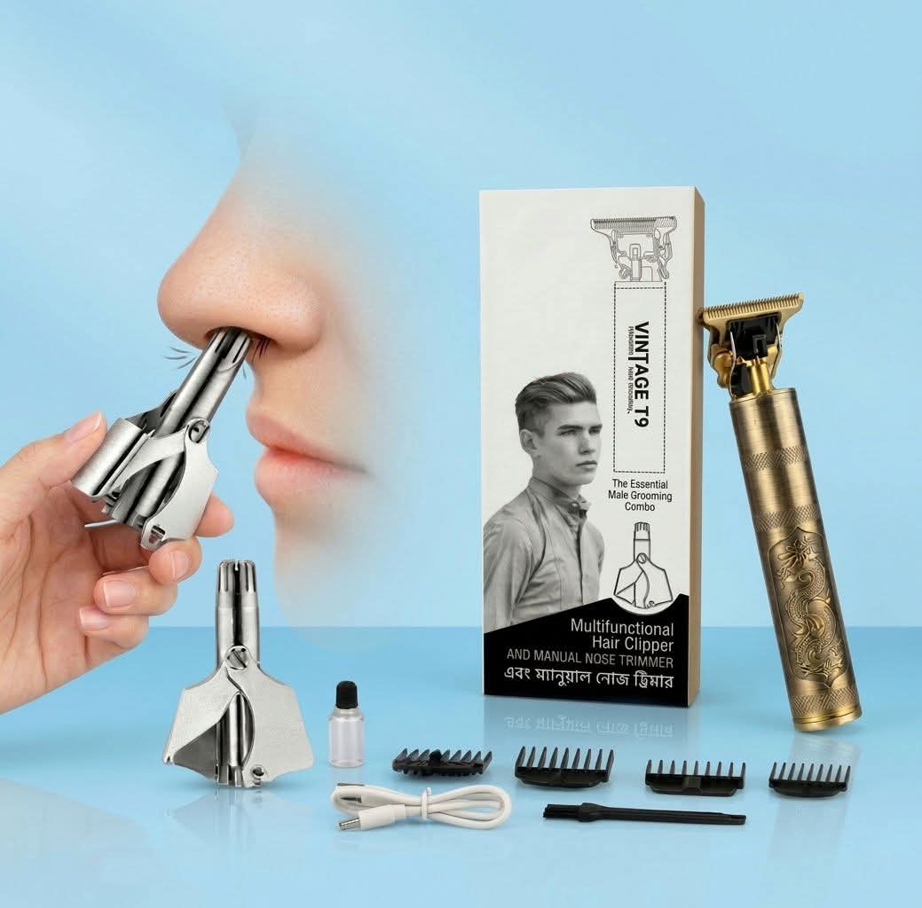 Vintage T9 trimmer + nose trimmer